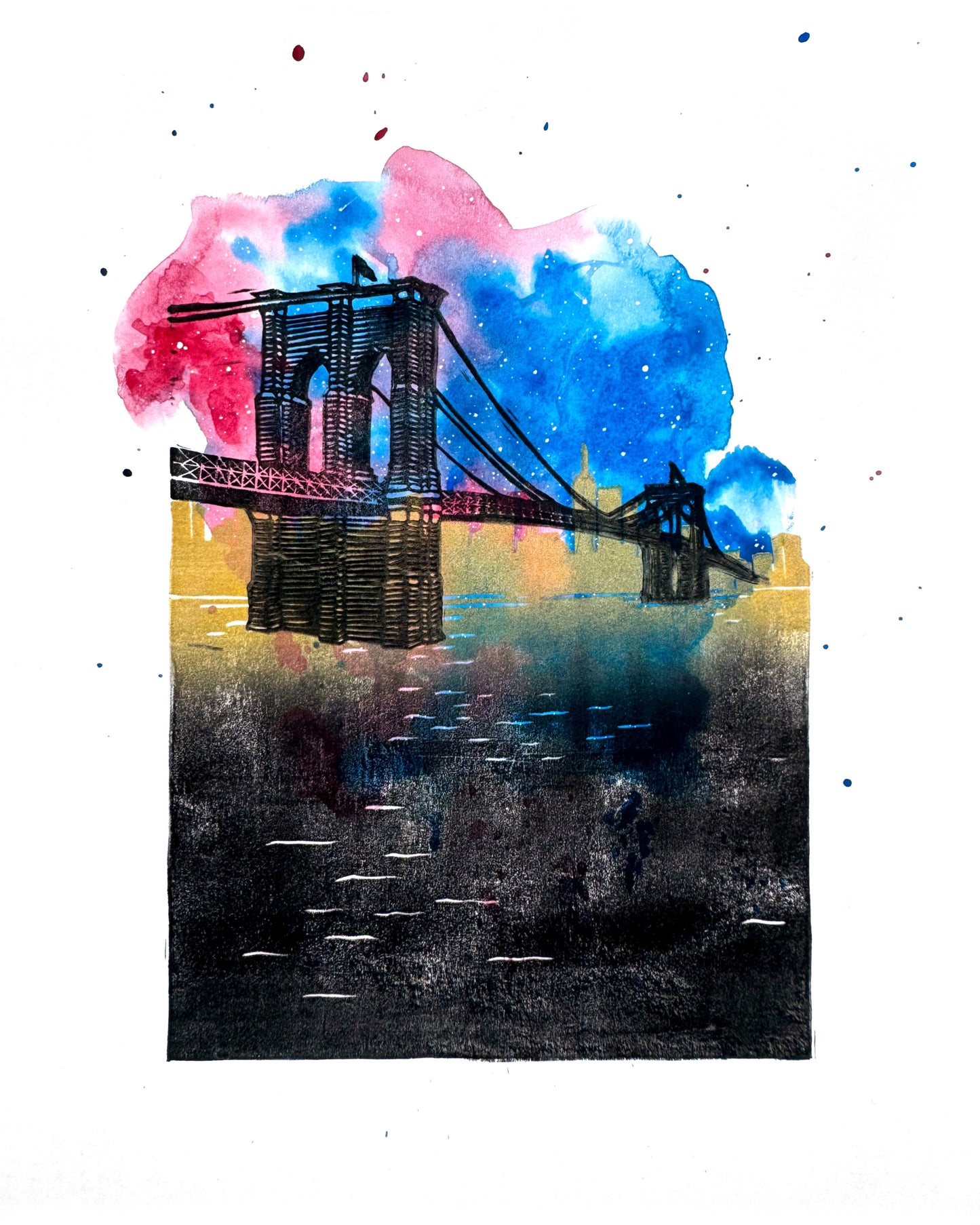 Cosmo Brooklyn Bridge Postcard