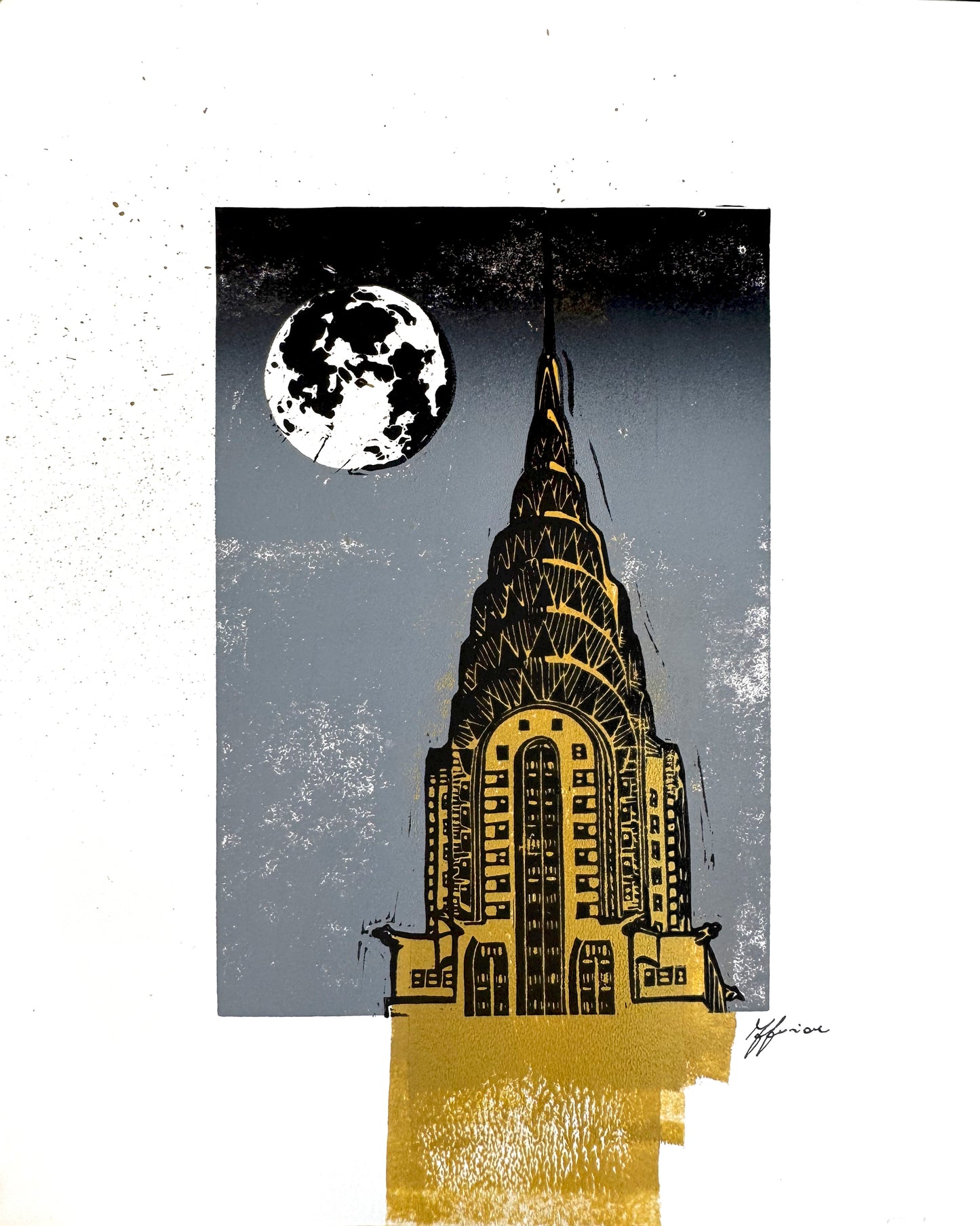 Chrysler Moon SE Postcard