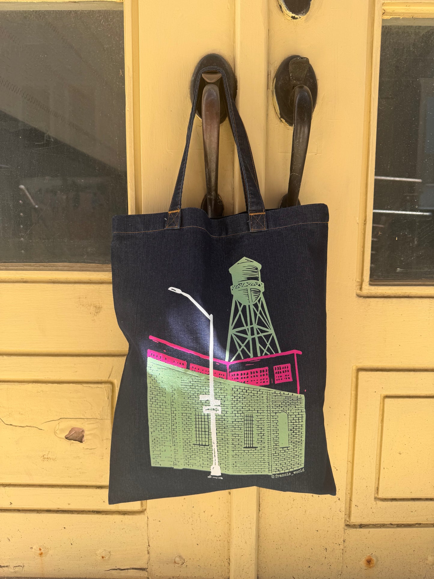 Water Tower Tote Bag