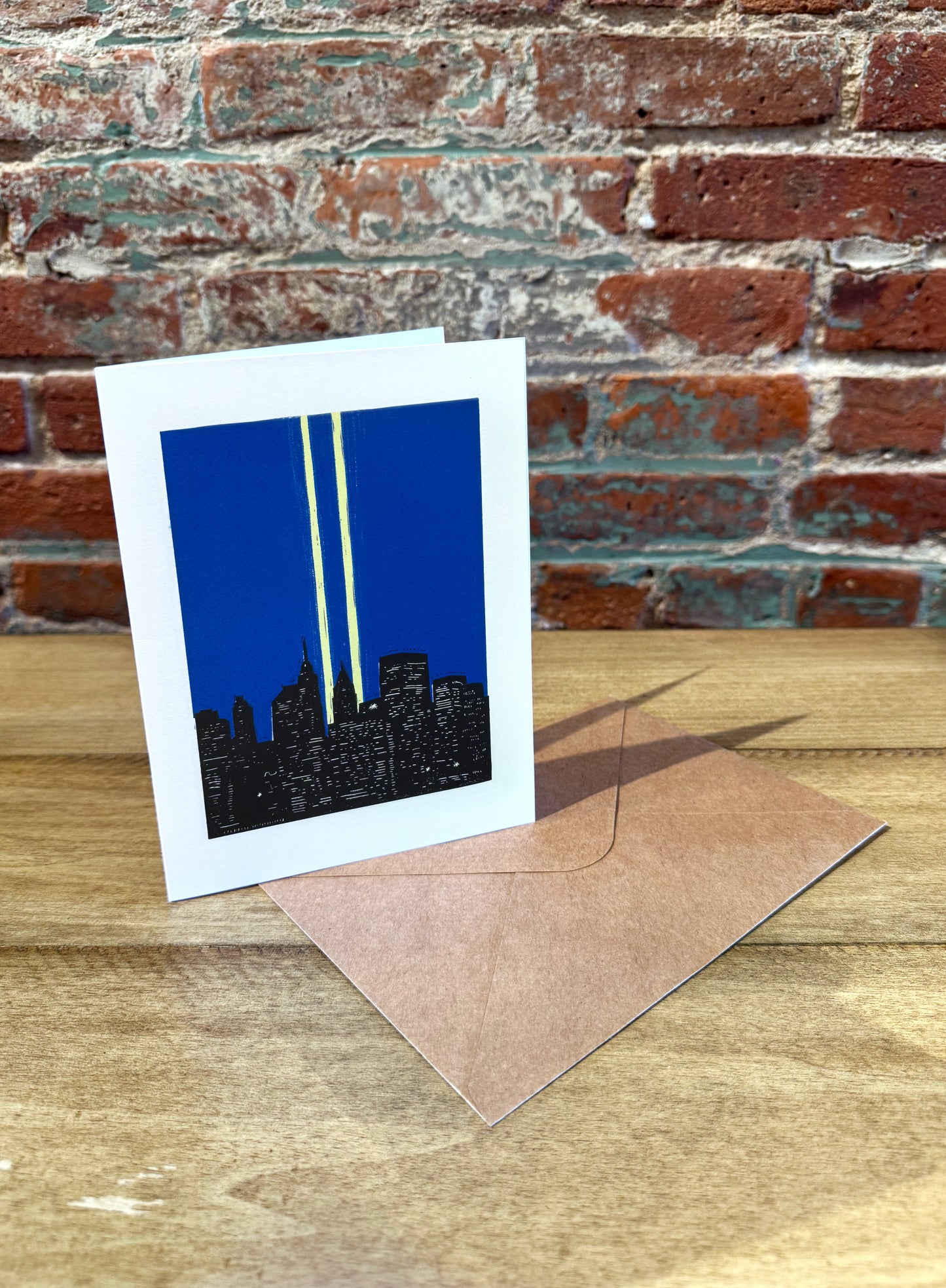 Sky Lines Greeting card