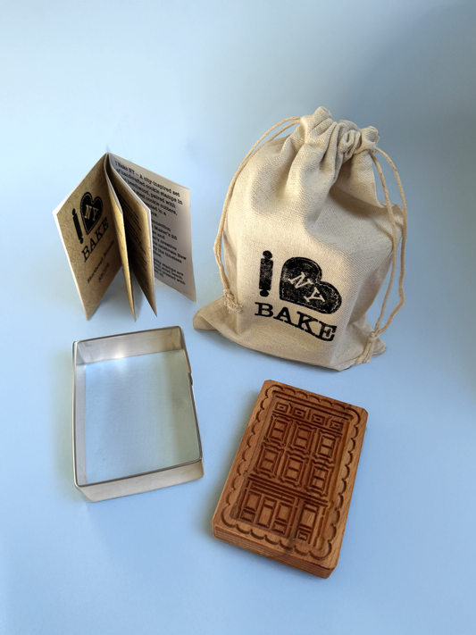 New York cookie stamp (D)- I Bake NY