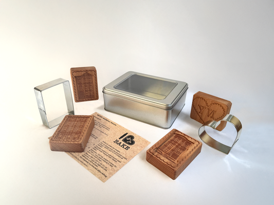 New York cookie stamps (set of 4)- I Bake NY