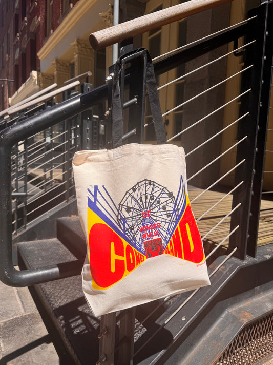 Coney Island Tote Bag
