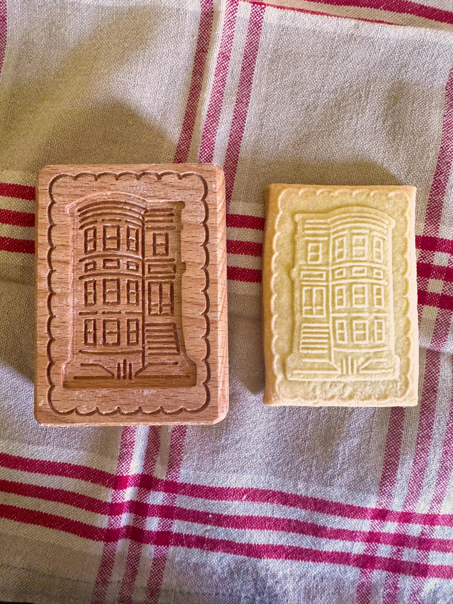 New York cookie stamp (B)- I Bake NY