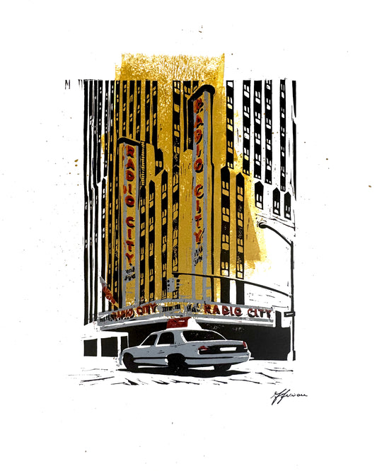 Radio City Hall SE Postcard