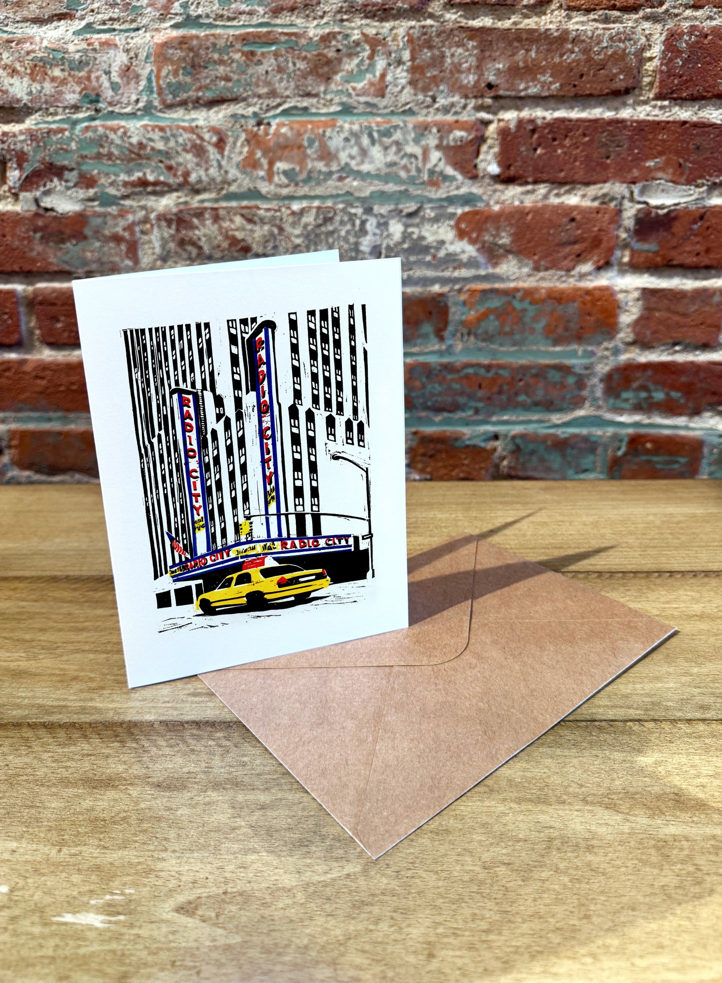 Radio City Greeting card