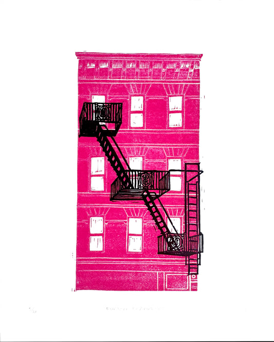 Escape Stair Art print