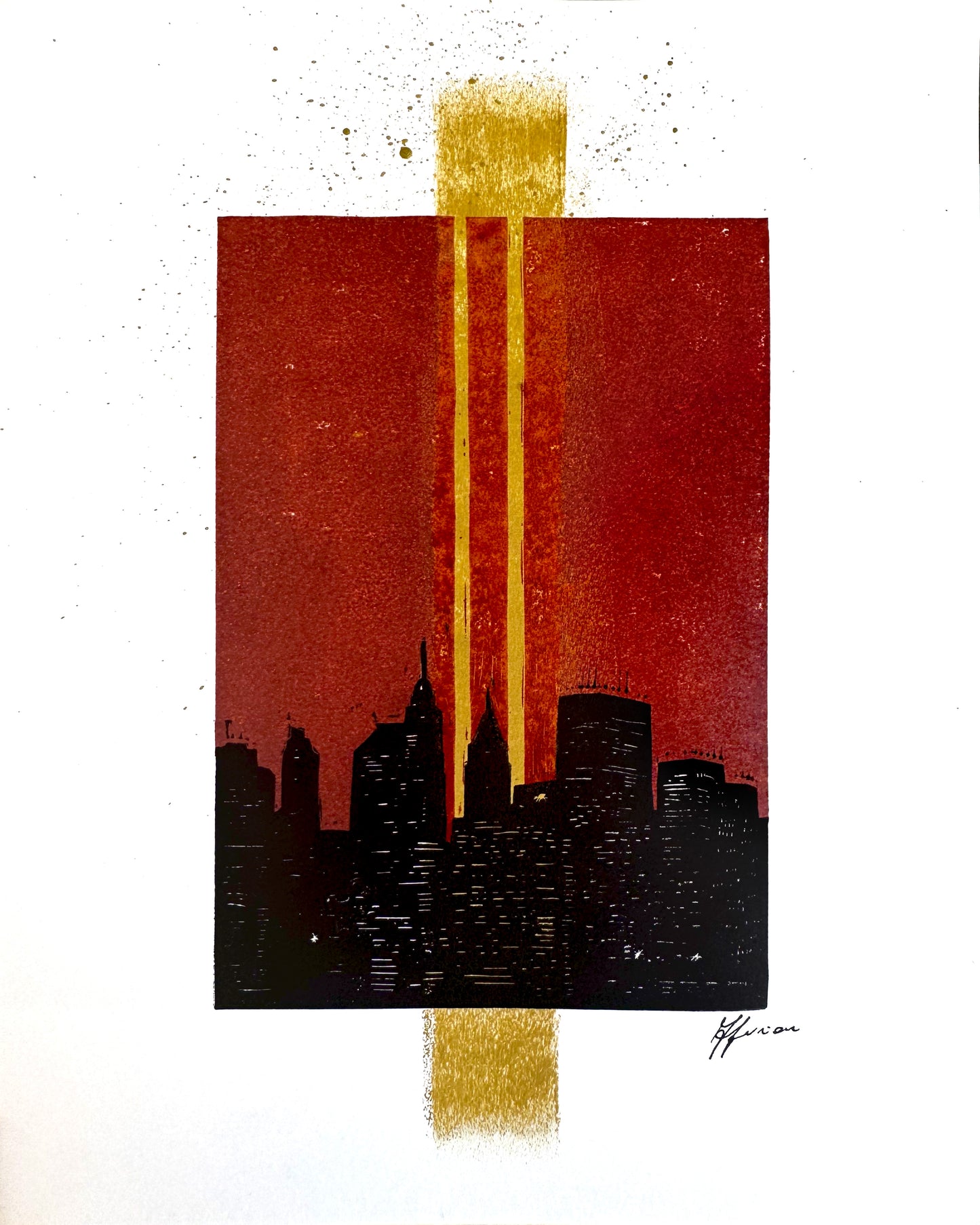 The Sky Lines SE Postcard